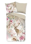 Traumschloss Bettwäsche Comfort Flanell 2-teilig Winterlicher Hirsch Bild 2
