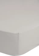 HIP Spannbettlaken 140x200 cm Satin 100% Baumwolle Beige Bild 5