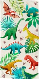 Strandtuch GOOD MORNING Dinos Microfaser Bunt Weiss Bild 2