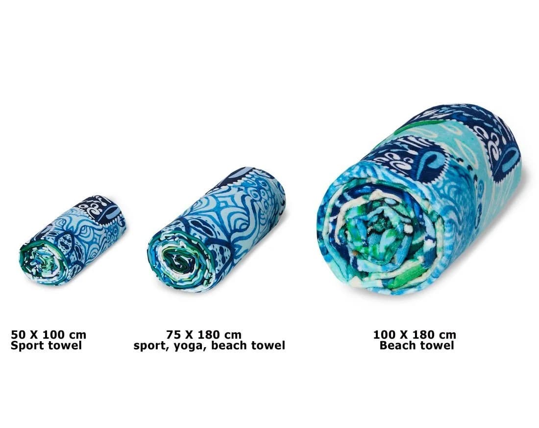 hip Strandtuch Microfaser Bunt Schnelltrocknend XXL