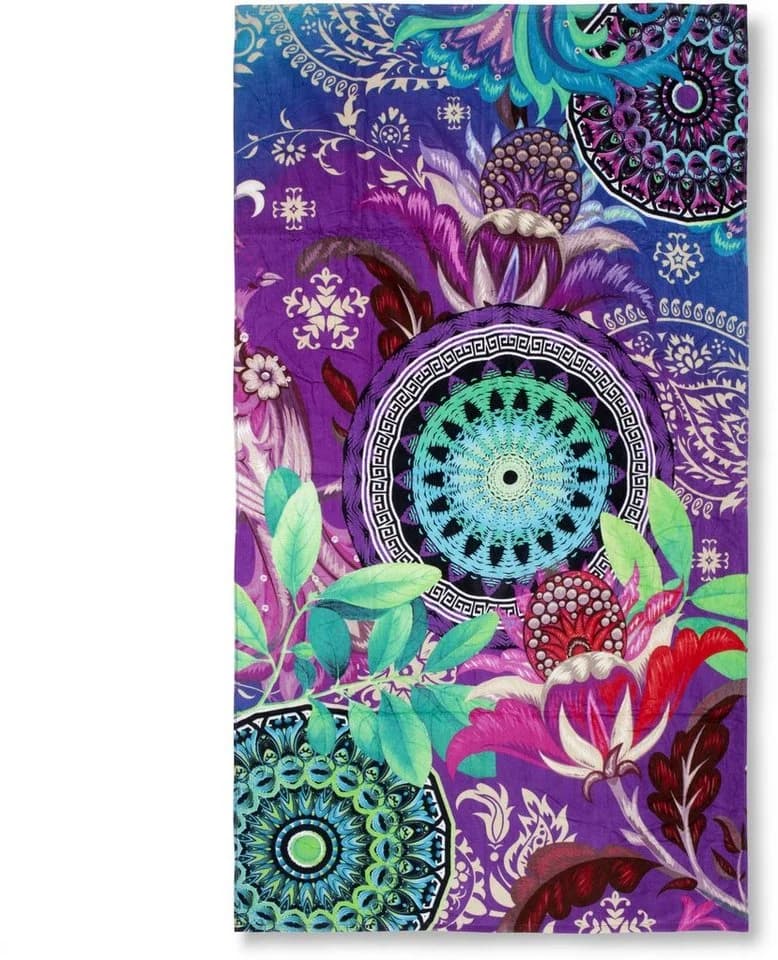 HIP Strandtuch Axelle Violett Frotteevelours Mandala - Bild 2