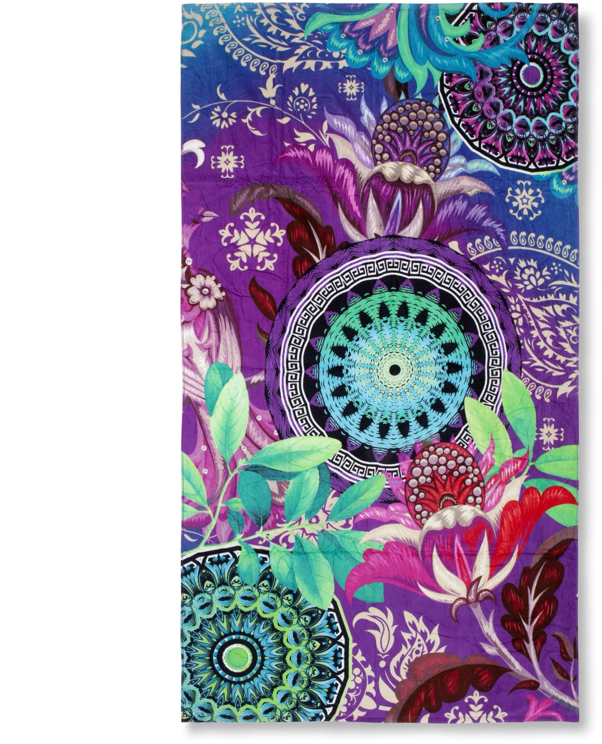 HIP Strandtuch Axelle Violett Frotteevelours Mandala - Bild 4