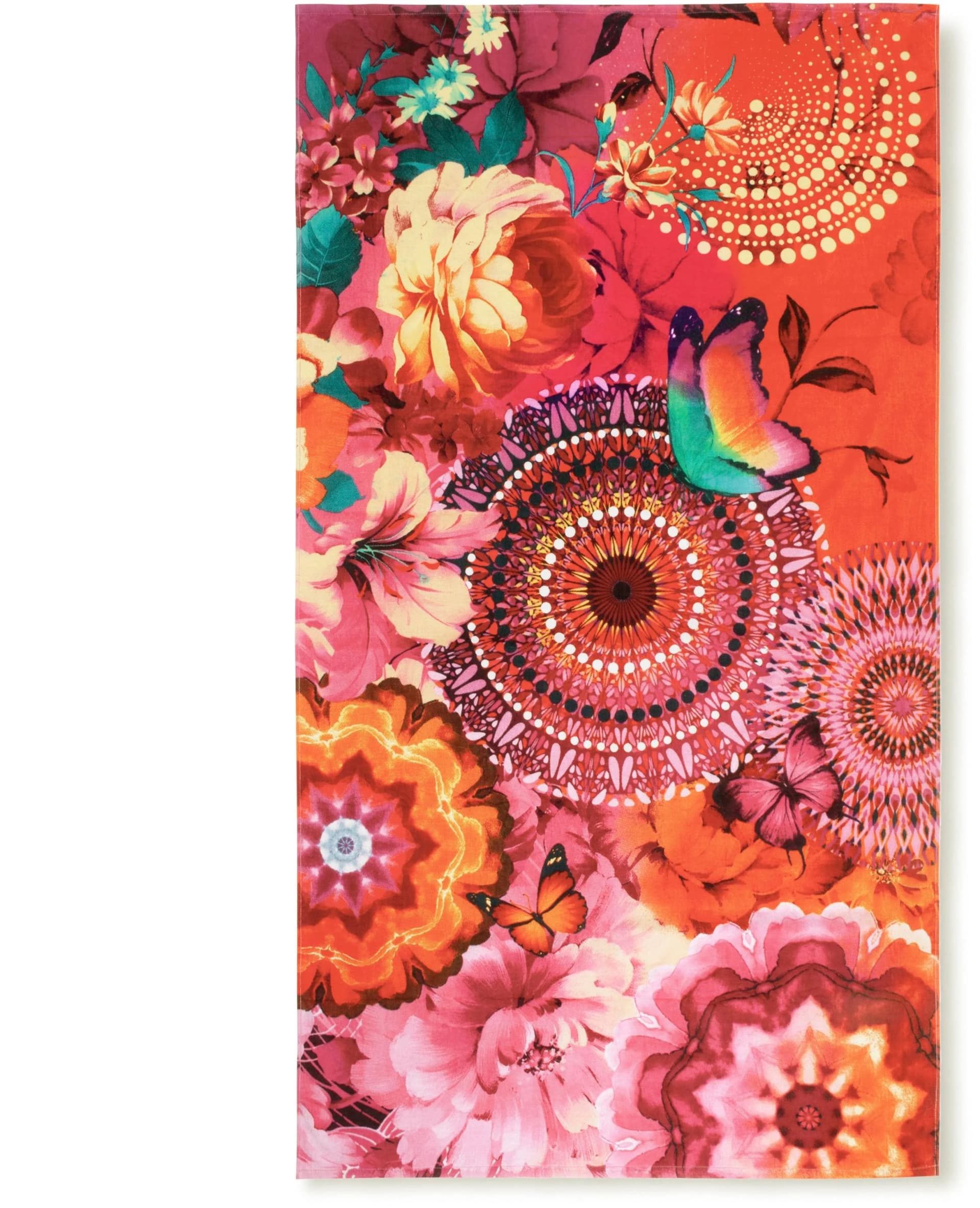 Strandtuch HIP Ziva Orange 100x180cm Frotteevelours - Bild 4