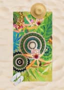 Strandtuch HIP Yissa Grün Frotteevelours Mandala Bild 1