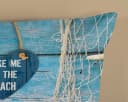 PURE luxury Collection Wendebettwäsche Beach Heart Blau 2-tlg. Mikrofaser Bild 4