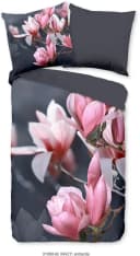 PURE luxury collection Wendebettwäsche Macy Anthrazit Mikrofaser Bild 1