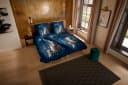 PURE luxury collection Wendebettwäsche Moon Blau Wolf Mikrofaser Bild 2