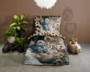 PURE luxury collection Kinderbettwäsche Mascha Sand Leopard Wendebettwäsche Bild 1