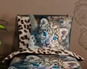 PURE luxury collection Kinderbettwäsche Mascha Sand Leopard Wendebettwäsche Bild 3