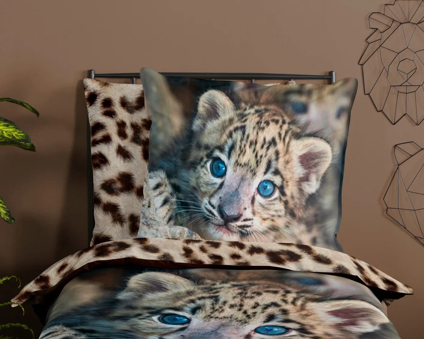 PURE luxury collection Kinderbettwäsche Mascha Sand Leopard Wendebettwäsche - Bild 3