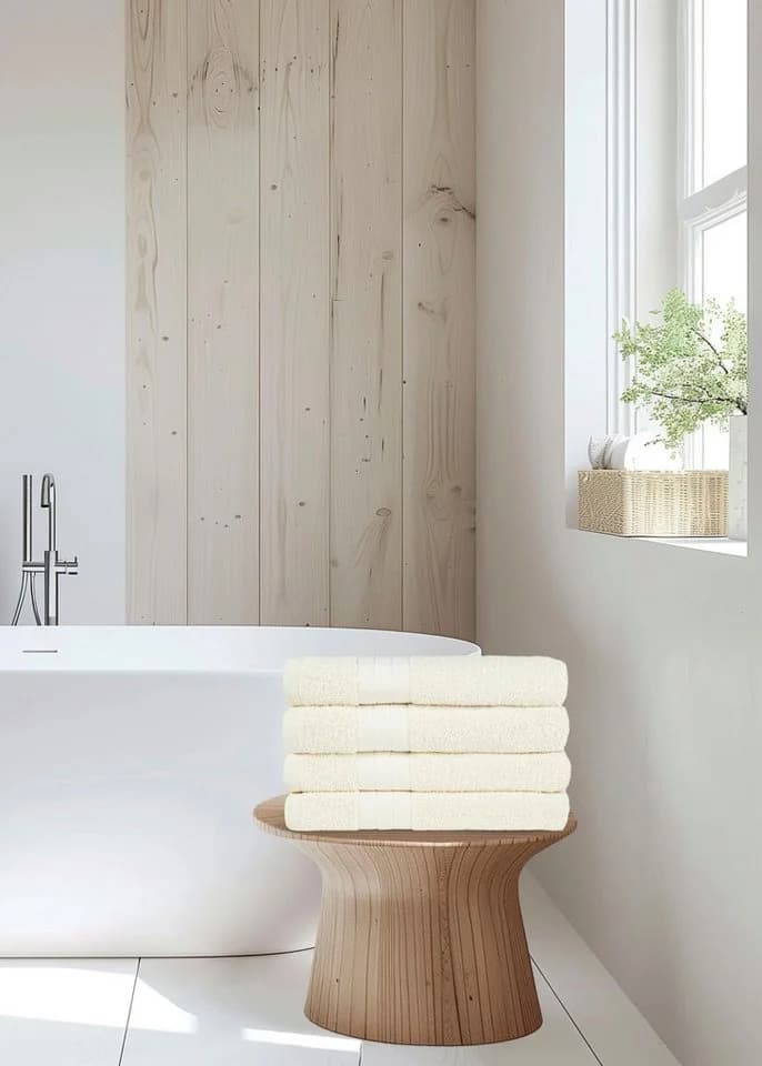 good morning Handtücher Set 4-tlg. Beige Frottee