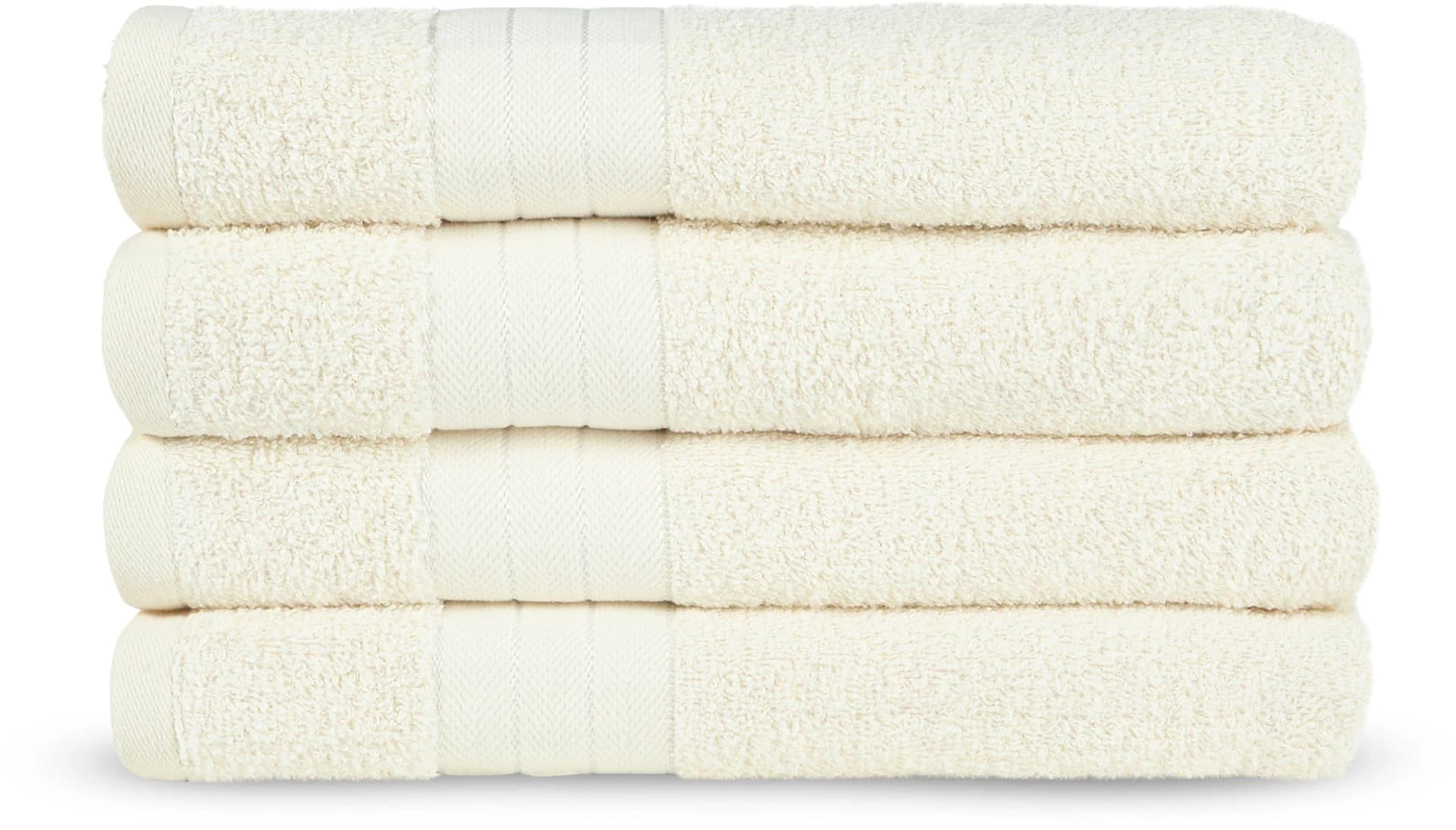 good morning Handtücher Set 4-tlg. Beige Frottee - Bild 5