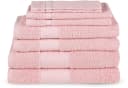 GOOD MORNING Handtuch-Set 8-tlg. Rosa Frottee Bild 2