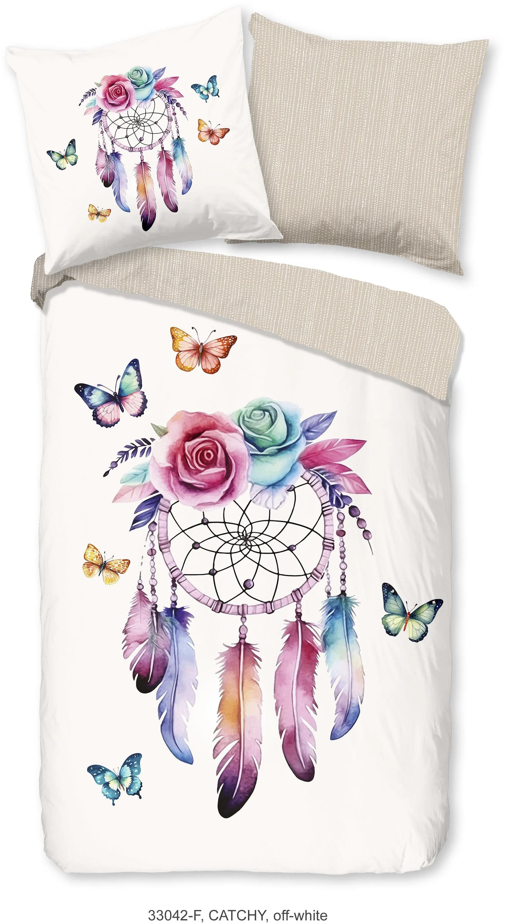 Good Morning Kinderbettwäsche Catchy Beige Flanell Biber - Bild 5