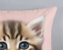 Good Morning Kinderbettwäsche Meow Rosa Flanell Katze Bild 4