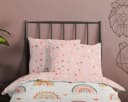 Good Morning Babybettwäsche Louie Rosa Regenbogen Bild 3