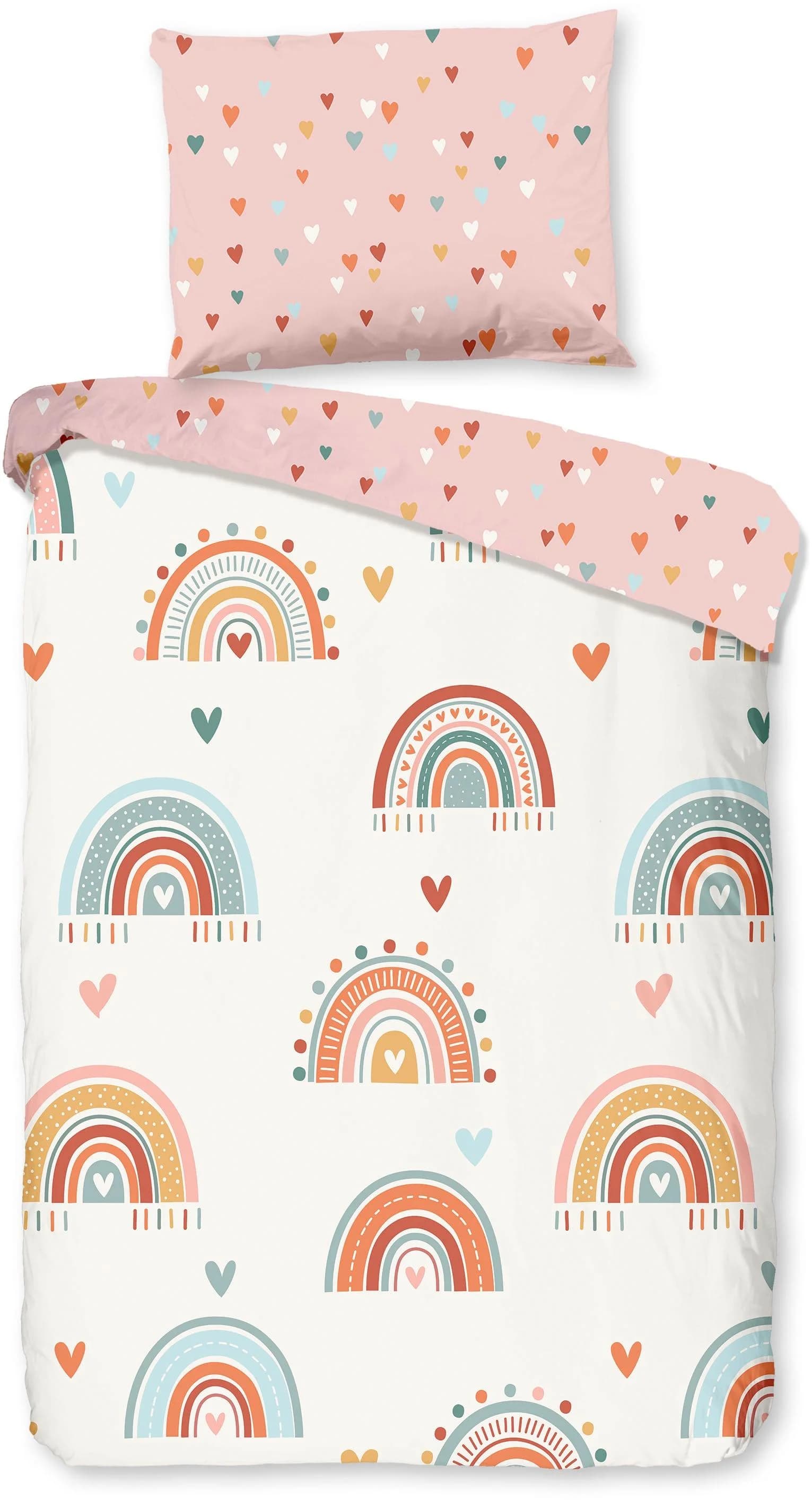 Good Morning Babybettwäsche Louie Rosa Regenbogen - Bild 5