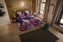 PURE luxury Collection Wendebettwäsche Triade Violett Blumen Bild 1