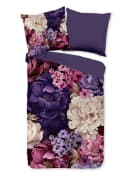 PURE luxury Collection Wendebettwäsche Triade Violett Blumen Bild 3