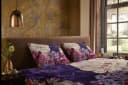 PURE luxury Collection Wendebettwäsche Triade Violett Blumen Bild 5