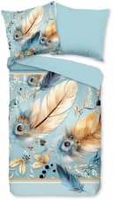 PURE luxury Collection Wendebettwäsche Wizz Aqua Gold Mikrofaser Bild 2