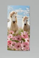 Good Morning Kinder Strandtuch Philou Rosa Velours Bild 5