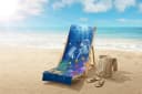 Good Morning Kinder Strandtuch Mare Blau Meeresmotiv Velours Bild 1