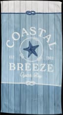 Strandtuch GOOD MORNING Breeze Blau Polyester-Velours Bild 2