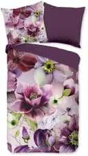 PURE luxury collection Wendebettwäsche Chimai Bordeaux Blumen Bild 5