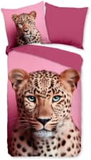 PURE luxury Collection Wendebettwäsche Leona Rosa Leopard Bild 3