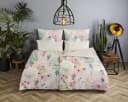 HIP Wendebettwäsche Maysa Beige Ecru Satin Baumwolle Bild 1