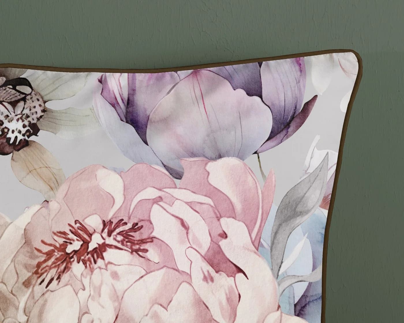 Descanso Wendebettwäsche Colinda Beige Grau 3-tlg. Mako-Satin - Bild 4