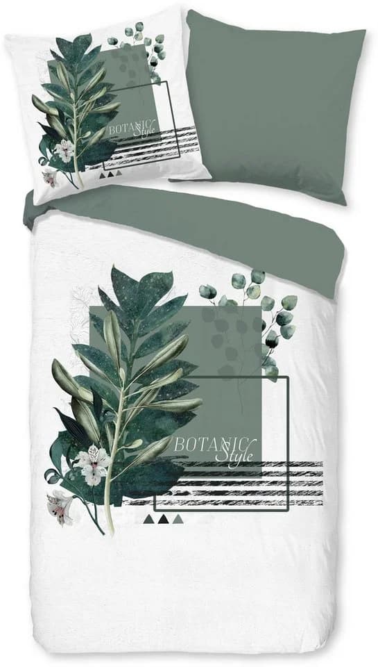 PURE LUXURY Wendebettwäsche Green Boho Grün Mikrofaser - Bild 2