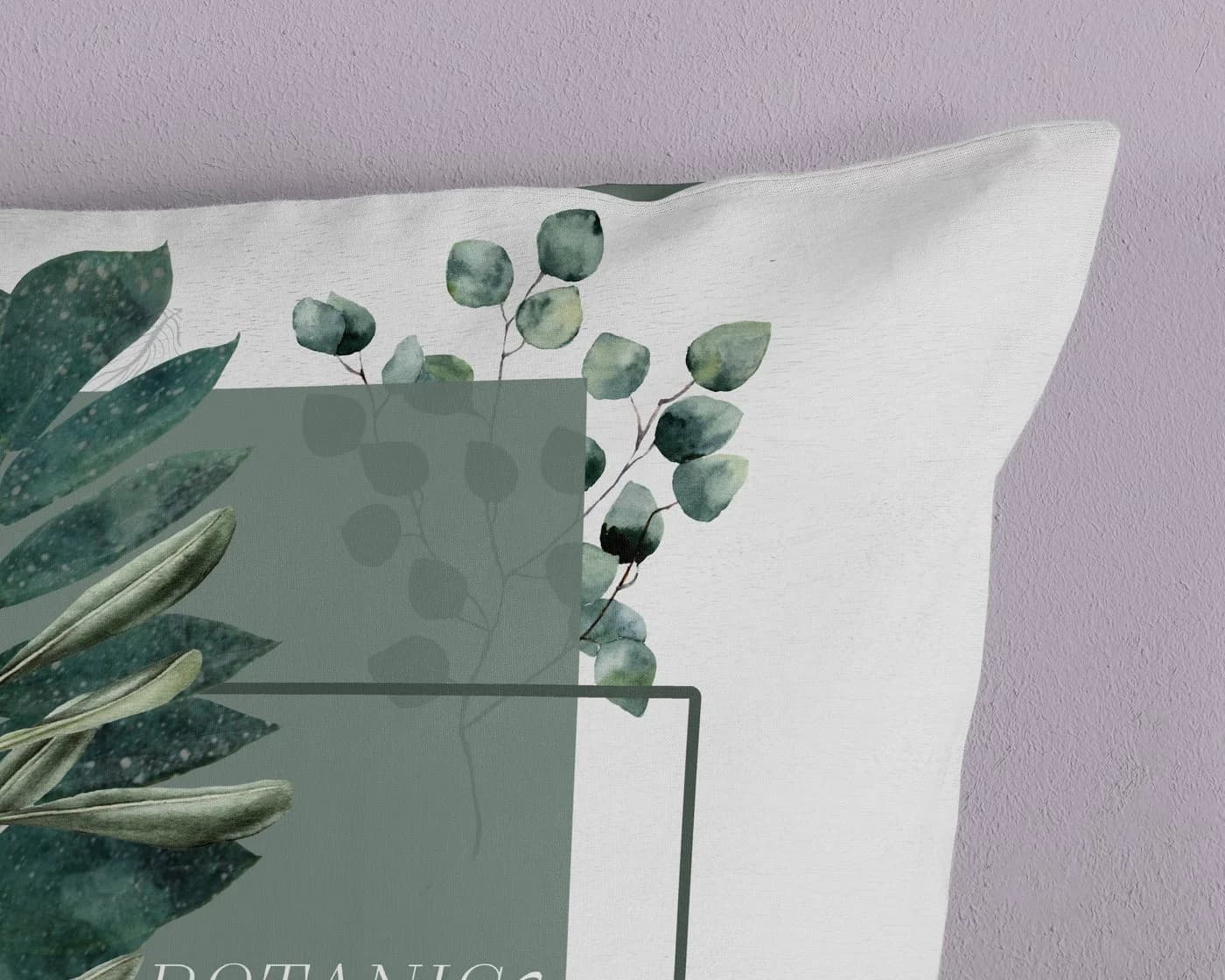 PURE LUXURY Wendebettwäsche Green Boho Grün Mikrofaser - Bild 4