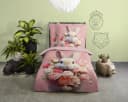 PURE luxury collection Kinderbettwäsche Cathy Rosa Kaninchen Bild 1