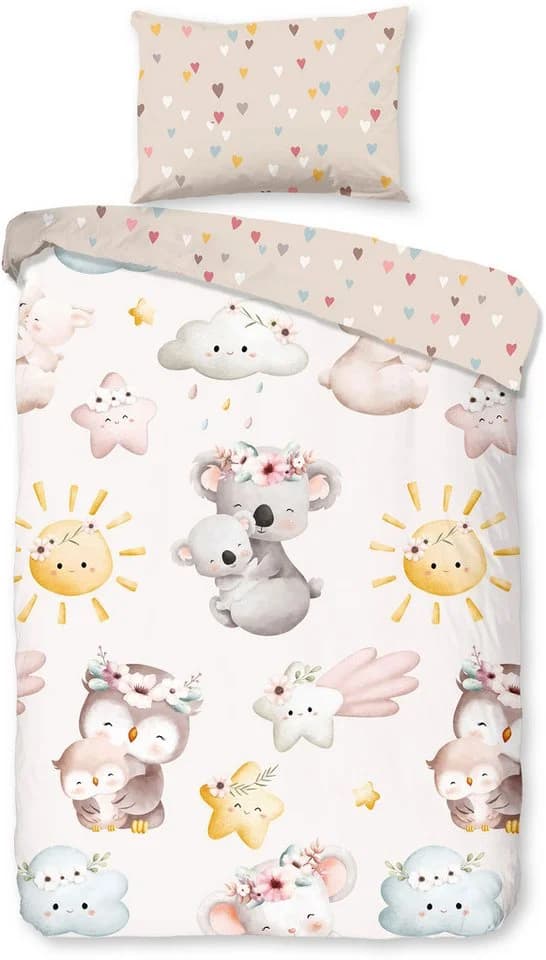 Good Morning Babybettwäsche Hugss Beige Renforcé 2-tlg. - Bild 4