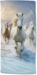 Strandtuch GOOD MORNING 'Wild and Free' - Hell Blau - 75x150cm Bild 4