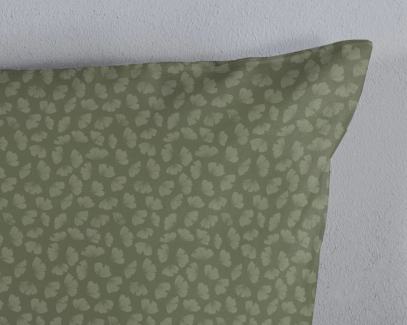 Kissenbezug HIP Janay Grün Mako-Satin 40x80 cm - Bild 3