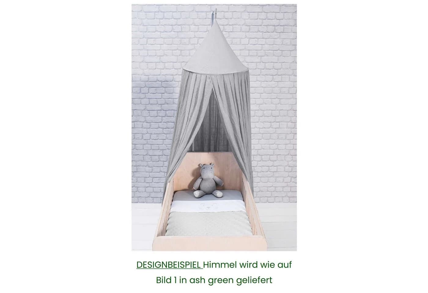 Jollein Betthimmel 245 cm Moskitonetz Kinder- & Babybett - Bild 1