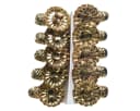 Kaemingk Kerzenhalter Metall 10er Set Gold Bild 2