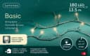 Lumineo LED-Lichterkette BASIC 180 LED 13,5 m warm weiß, dimmbar, Timer, IP44 Bild 2