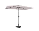 VONROC Sonnenschirm rechteckig Schwarz 300x200 cm Bild 2