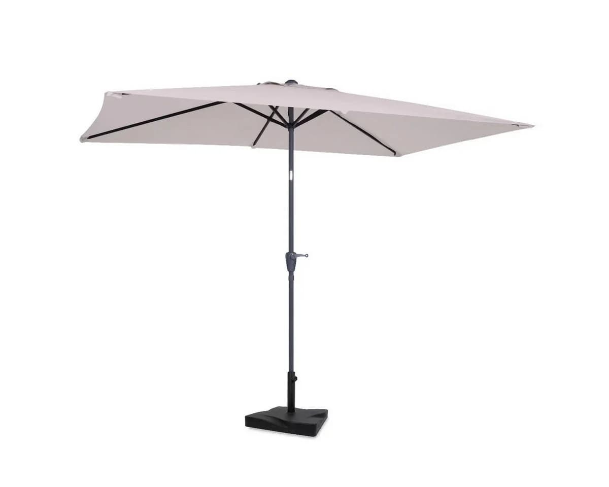 VONROC Sonnenschirm rechteckig Schwarz 300x200 cm - Bild 2