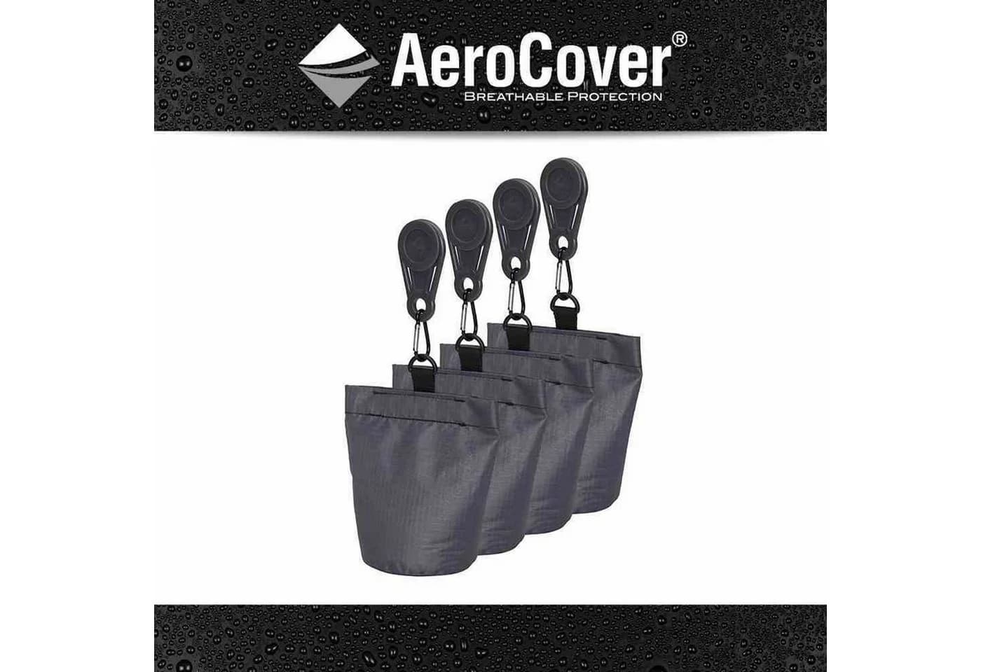 Aerocovers Sandsäcke für Schutzhülle 4x + 4x Clip - Bild 3