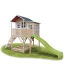 EXIT Loft 750 Holzspielhaus mit Rutsche Bild 1