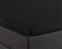 Sitheim-Europe Spannbettlaken Split Topper 100% Baumwolle Schwarz Bild 3