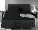 Sitheim-Europe Spannbettlaken Split Topper 100% Baumwolle Schwarz Bild 4