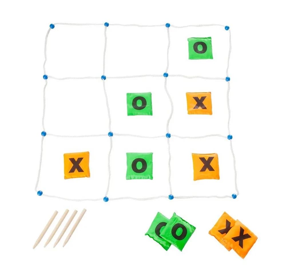 BS Toys Geschicklichkeitsspiel Tic Tac Toe mit Sandbeuteln - Bild 2