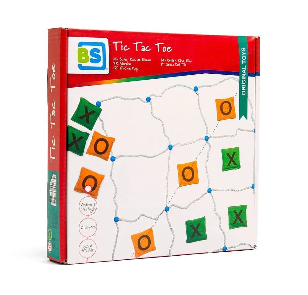 BS Toys Geschicklichkeitsspiel Tic Tac Toe mit Sandbeuteln - Bild 3