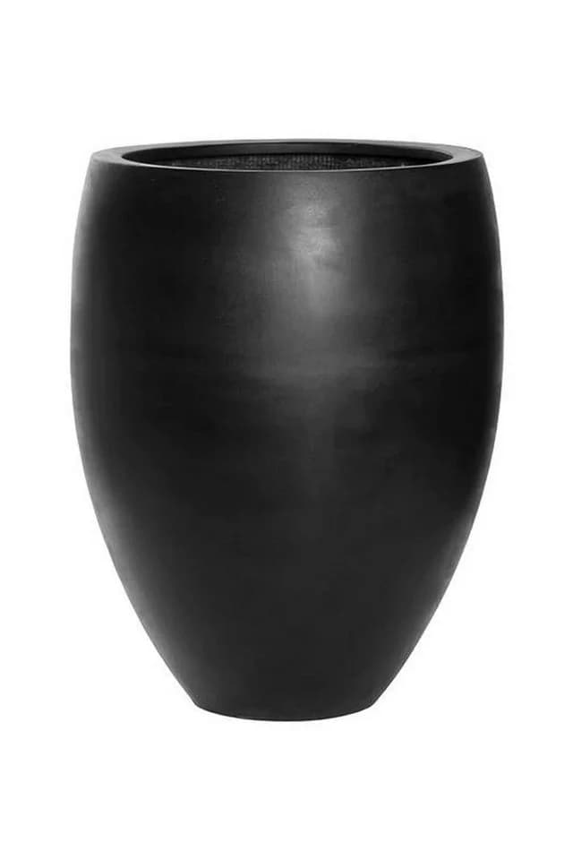 finestgreen Pflanzkübel Bond Schwarz Fiberstone